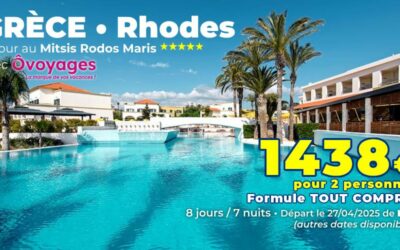 RHODES : Séjour au Mitsis Rodos Maris 5* avec O Voyages