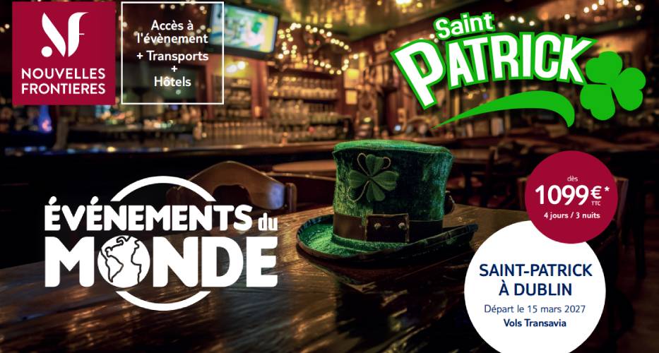 séjour saint patrick dublin apace loisirs 2027