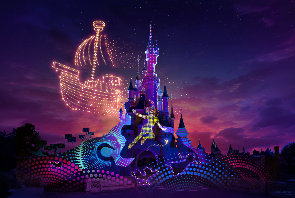 E- Billet ECO - Disneyland Paris Enfant 1 Jour 2 Parcs - Valid. jusqu'au  02/10/2024 selon calendrier - PROMOPARCS.COM