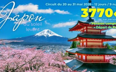 [COMPLET !] – JAPON du Soleil Levant – Circuit du 20 au 31 mai 2026
