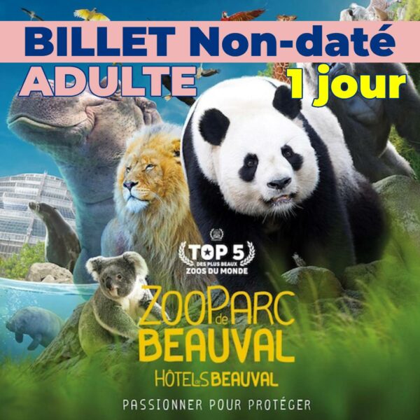 zoo beauval billet pas cher Apace Loisirs