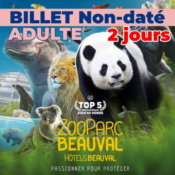 zoo beauval billet pas cher Apace Loisirs