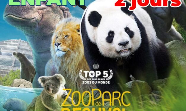 ZOO PARC DE BEAUVAL 2 jours non daté Enfant de 3 à 10 ans – E-Billet