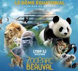 Zooparc de Beauval, zoo partenaire pour places à tarif réduit apace loisirs